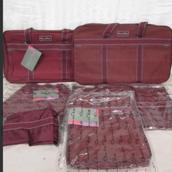 Oscar de la Renta Handbags - Oscar de la Renta luggage set